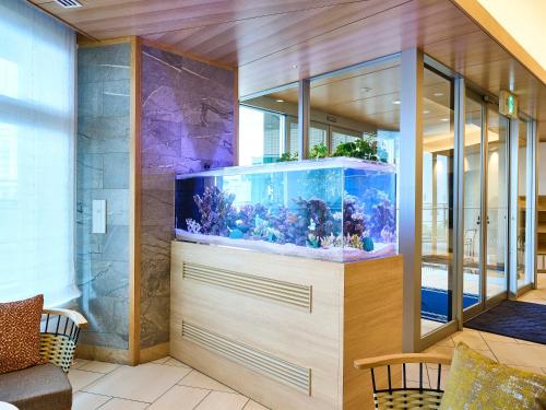 Empfangshalle, Daiwa Roynet Hotel Naha Kokusai-dori in Okinawa Main island