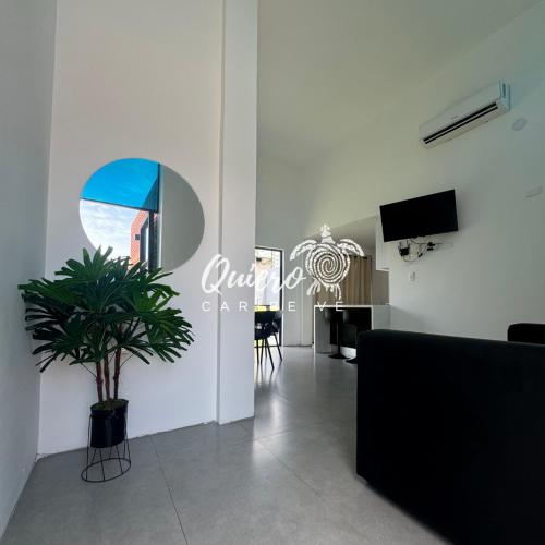 gedeelde lounge/tv-ruimte, Tucacas Casa del Mar Caribe in Tucacas