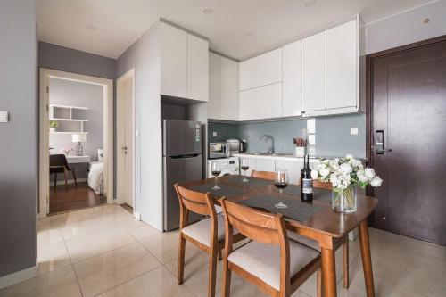 SOL - Vinhomes D’capital Luxstay - 주방