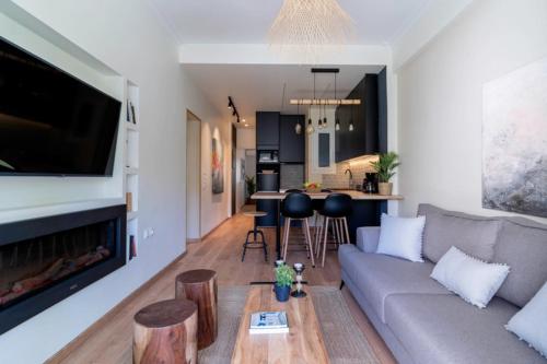 Elegant&Cozy 2BD Historic Center next to metro, Atény (fotografie 6)