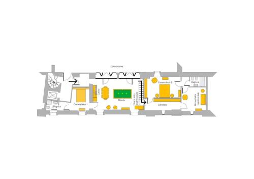 Loft Artigliere Centro Verona 120mq 4 rooms, Verona (fotografie 10)