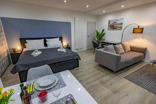 HANNIBAL - Design Studio-Apartment Tulpe 9, Parkplatz, Küche, HighSpeed-WLAN, Wolfsburg (fotografie 3)