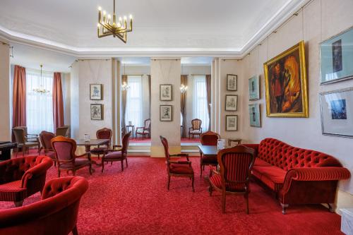 大堂, Hotel U Zámečku Cihelny (Hotel U Zamecku Cihelny) in 卡羅維瓦利郊區