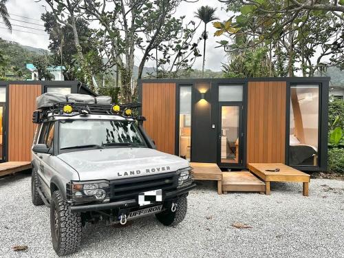 Exterior view, Fengbin Pacific Cottage X by Tiny Away in Fengpin Township