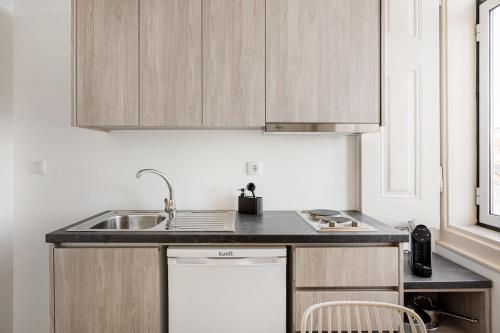 Konyha, Atelier Beato - Smart Living near Nemzeti do Azulejo Múzeum