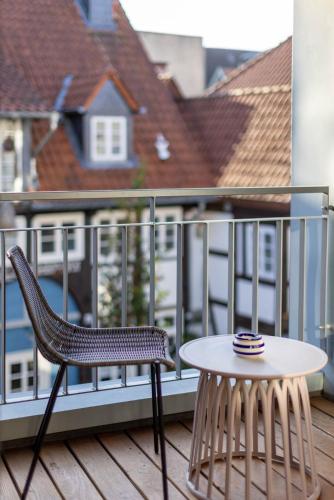 Erkély/terasz, Wertschatzer I - Karlstr in Detmold