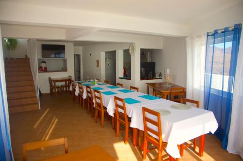 ห้องอาหาร, Cacimba Sunset Lodge in วิลา ดา ริเบียรา บราวา