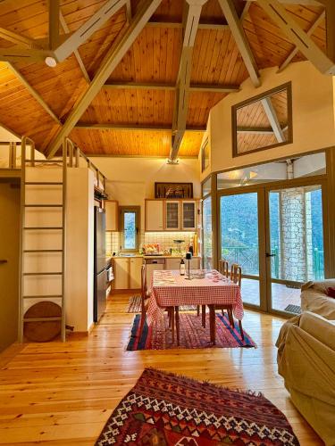 Kalavryta Villa Nano with fireplace and next the Ski Centre in Kalavryta
