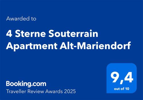 4 Sterne Souterrain Apartment Alt-Mariendorf, Берлин (фото 5)