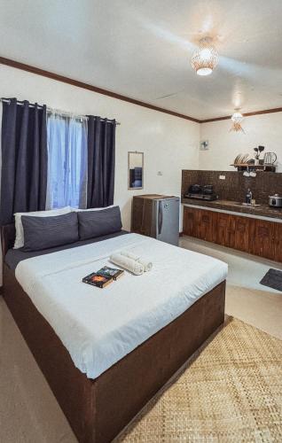 1 double bed
