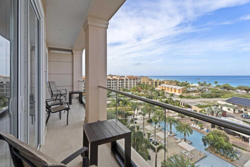 Beach View - Seascape Retreat 2BR condo - LV605, Palm-Eagle Beach (foto 2)