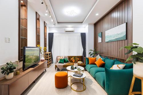 3군의 아파트먼트 (220m², 침실 5개, 프라이빗 욕실 4개) - 공용 라운지/TV 시청 구역