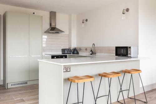 virtuve, Binion at Ballyliffin Beach Houses, Pollan Bay in Ballyliffin