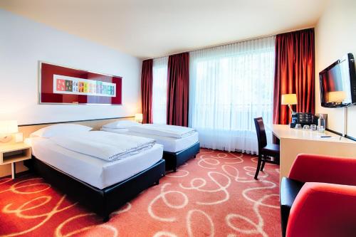 1 double bed