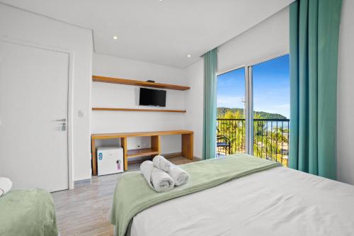 Superior Suite with Sea View room in Pousada Conca di Mare - Restaurante próprio - Pé na areia