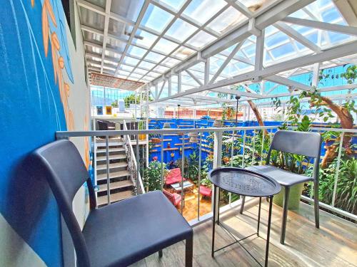 Balcony/terrace, Jungla Urbana, BnB Adult Only in Pavas