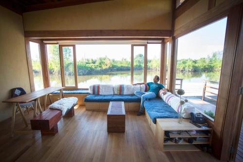 Casa flotante en el delta, tigre