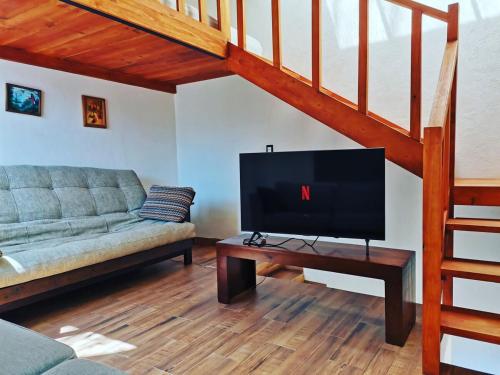 Loft romántico y acogedor junto al bosque (Loft romantico y acogedor junto al bosque) in Huasca