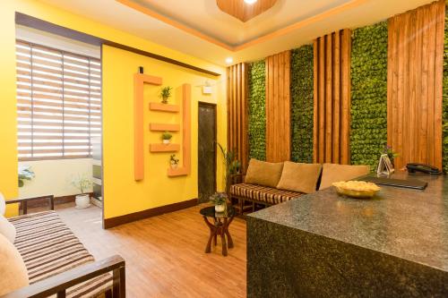 Közös társalgó / TV, Thamel Hotel & Spa near Krishna Templom