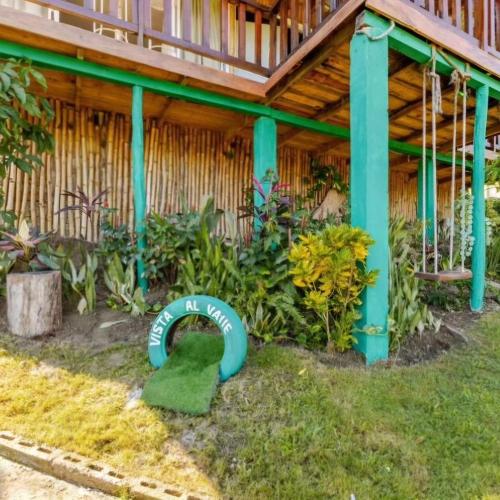 expectacular vista al bosque