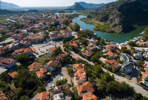 Kilátás, Karaca Apart Hotel in Dalyan