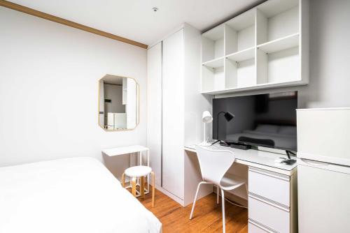 Cozy & Private Studio 3 mins walk from Metro Station, Seul (zdjęcie 9)