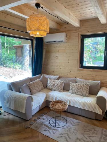 Dadaj Chill Wilimy domek sauna, balia jakuzzi, fotel masujący, plaża (Dadaj Chill Wilimy domek sauna, balia jakuzzi, fotel masujacy, plaza) in Віліми