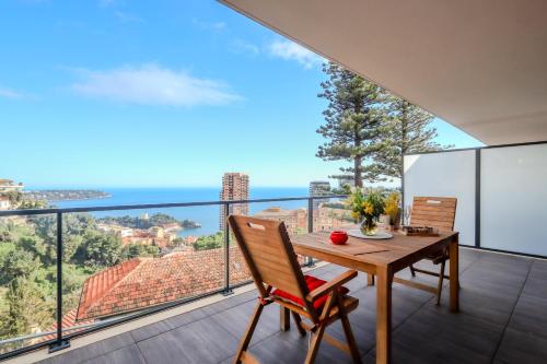 Monte Coast View - Luxe & Pleine Vue Mer - Aux Portes de Monaco