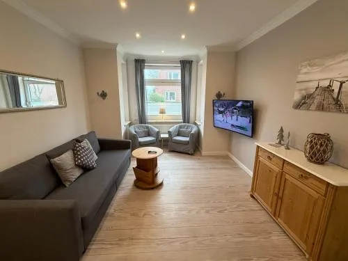 Ferienwohnung „Opa‘s Tohuus“mit Fahrrädern, Husum in Husum, Deutschland