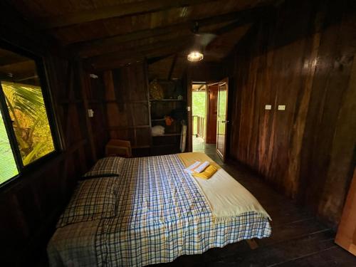 1 queen bed, 1 futon bed
