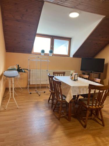 Közös társalgó / TV, Rooms with private Bathroom & Free Parking ''Sobe Zoka,, in Szabadka