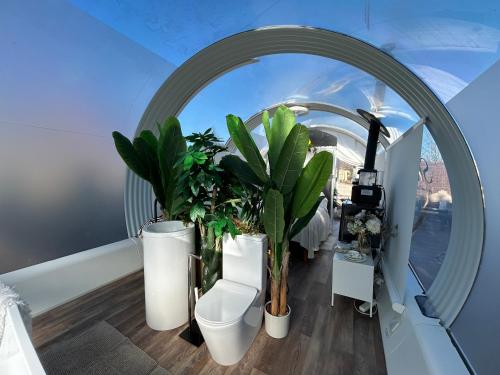 Fürdőszoba, SKD Casa Amarilla Suite Rivera in El Tiemblo