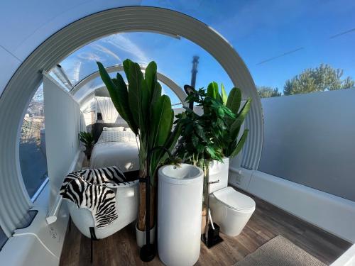 Fürdőszoba, SKD Casa Amarilla Suite Rivera in El Tiemblo