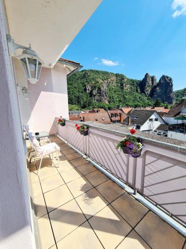 المنطقة المحيطة, Wohnung mit Blick auf den Rheingrafenstein in Bad Kreuznach
