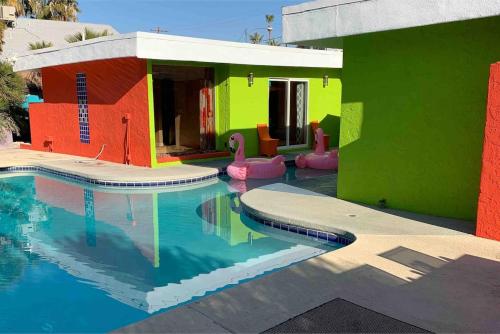 Alicia Alibi vintage Vegas pool house, Las Vegas (fotografie 6)