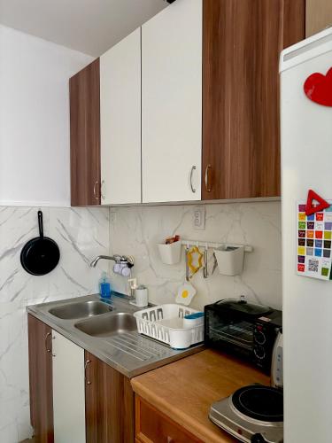 ห้องครัว, Apartman Nina 2 BANOVO BRDO in ชุการิกา
