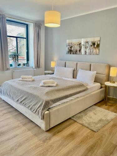 Stilvolles City-Apartment Dresden-Cotta mit Balkon in Dresden, Deutschland
