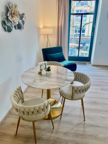 Stilvolles City-Apartment Dresden-Cotta mit Balkon, Drážďany (fotografie 2)