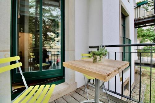 Stilvolles City-Apartment Dresden-Cotta mit Balkon, Drážďany (fotografie 3)
