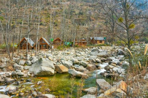 Skats, Eco-Himalayas Cottages - Tirthan Valley in Gushaini