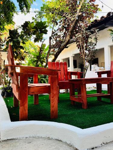 Garden, Urban Nest Hostel in Santa Ana