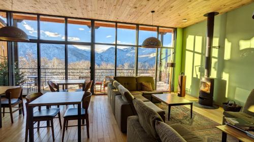 Balcons de Sorgeat - Chambres d'hôtes - Ecolodge en montagne chambre d'hôte Savignac-les-Ormeaux