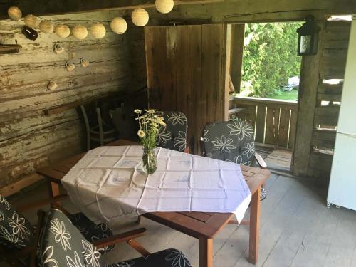 ระเบียง/ชานเรือน, Roubenka u Vrabců (Roubenka u Vrabcu) in เวเซซ