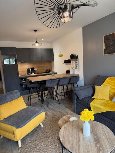 Yellow Beach, T2 neuf avec jardin
