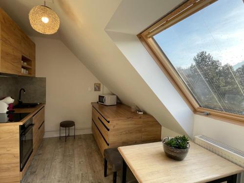 Konyha, Apartmán Kubín (Apartman Kubin) in Dolny Kubin városközpont