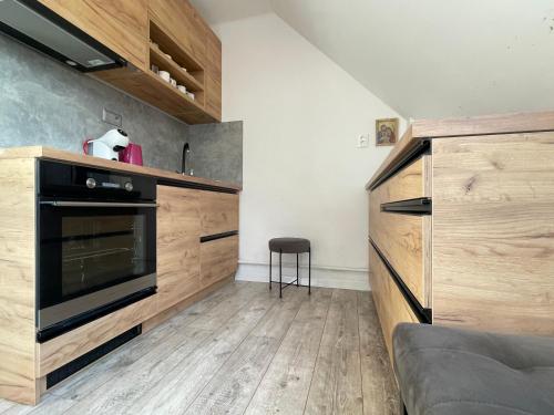 Konyha, Apartmán Kubín (Apartman Kubin) in Dolny Kubin városközpont