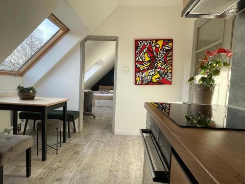 مطبخ, Apartmán Kubín (Apartman Kubin) in Dolny Kubin Town Center