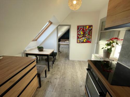 Konyha, Apartmán Kubín (Apartman Kubin) in Dolny Kubin városközpont