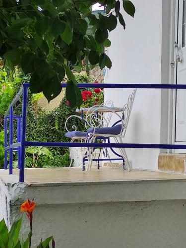 Blue and white apartments 2 4