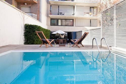 My Space Barcelona Private Pool Garden Barcelona 